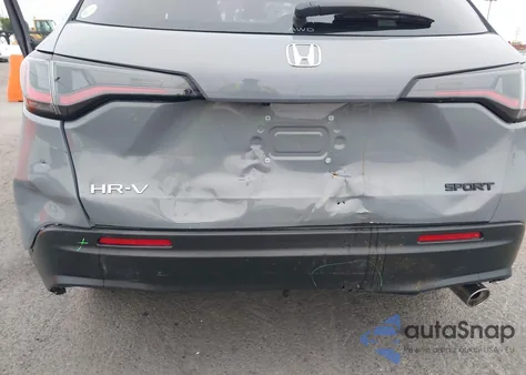 2025 Honda Hr-V Awd Sport from USA, damaged, VIN 3CZRZ2H5XSM766305